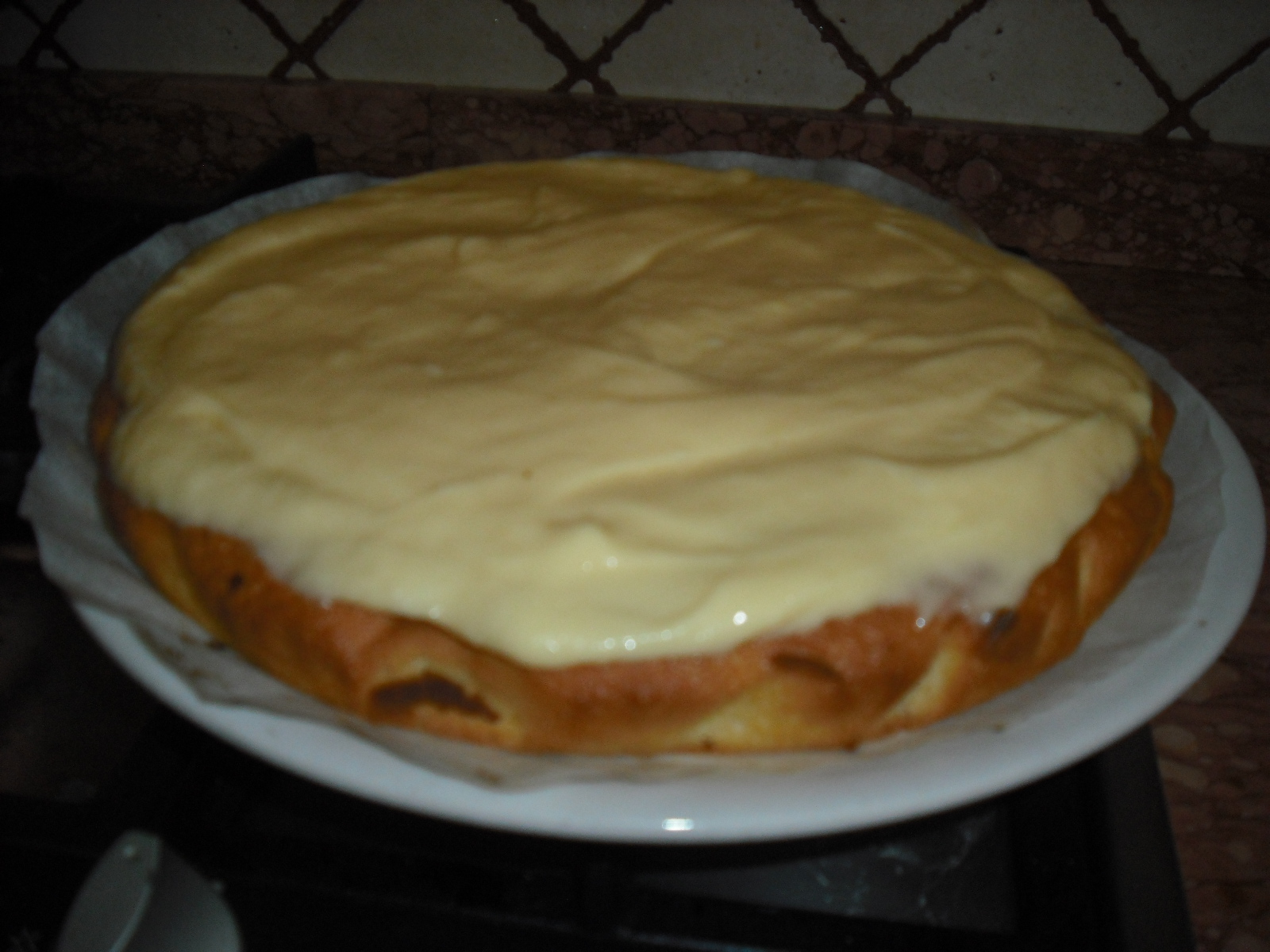 Tarta cu crema de lamaie