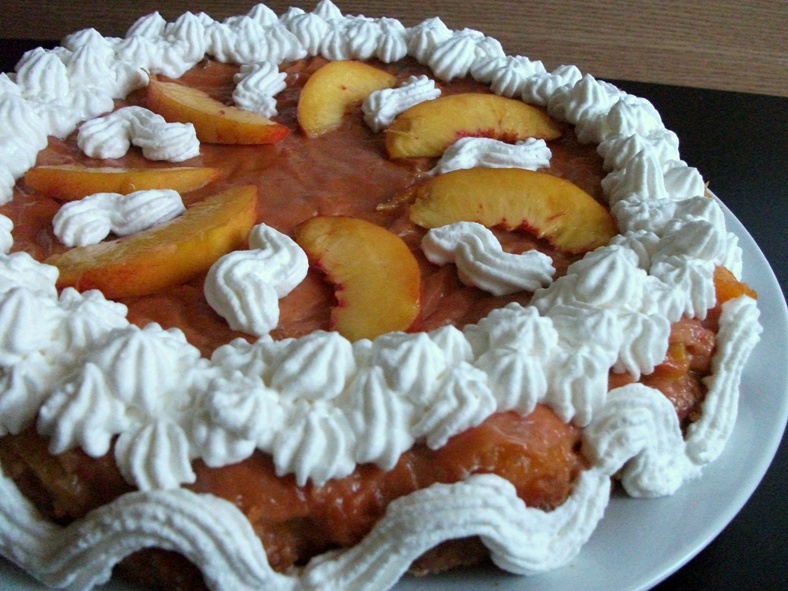 Tarta cu nectarine