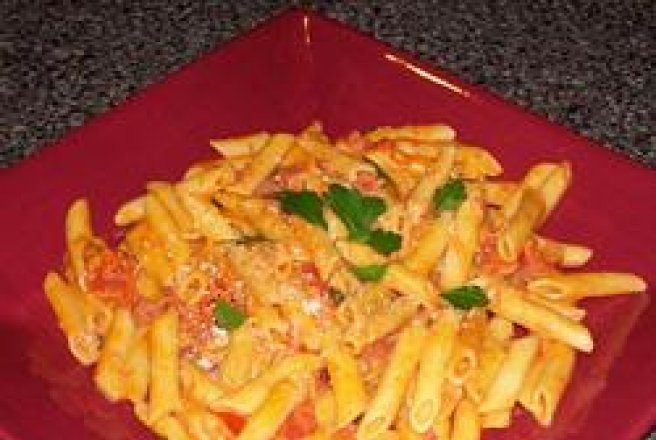 Penne in sos de Vodka