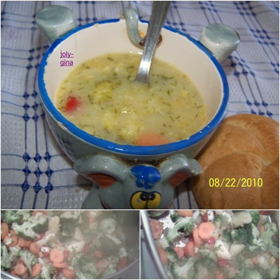 Supa de brocolli