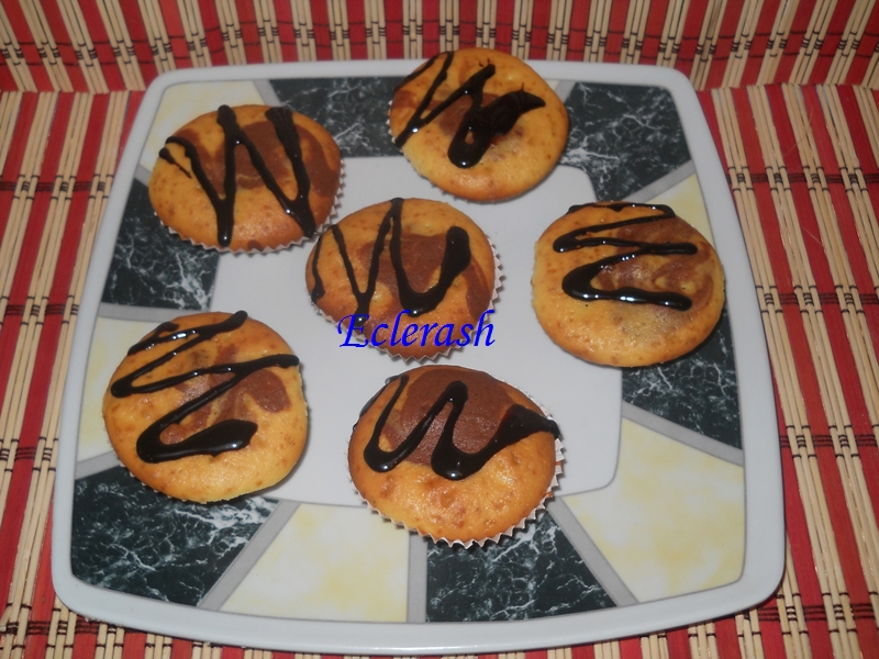 Muffins bicolore