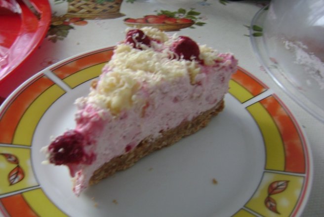 Cheesecake cu zmeura