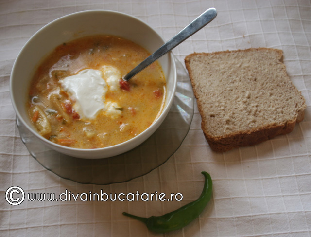 Ciorba de fasole pastai cu corcoduse