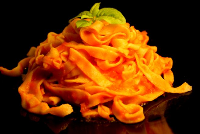 Tagliatelle facute in casa