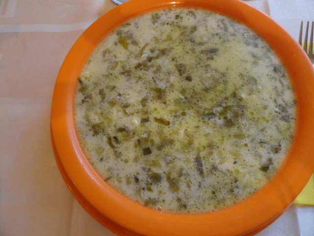 Ciorba de salata verde