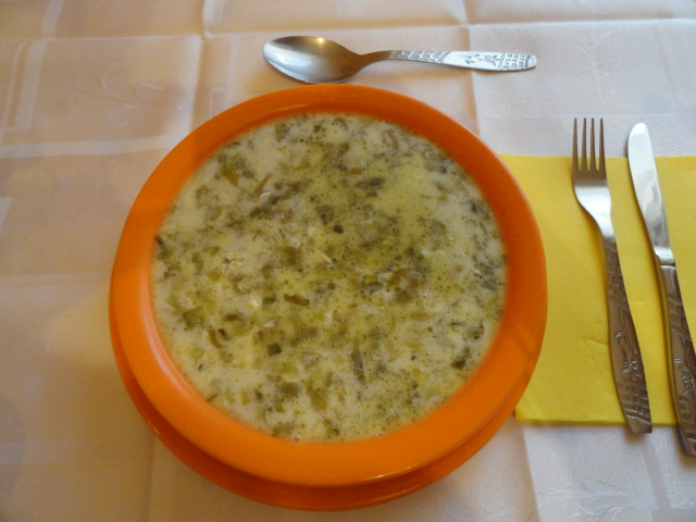 Ciorba de salata verde