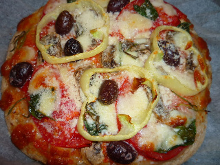 Veggie pizza