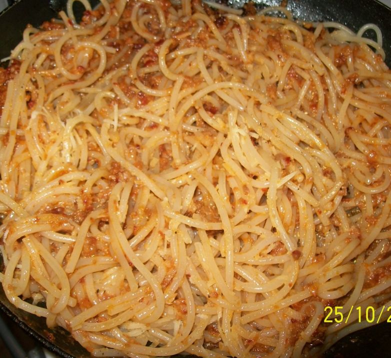 Spaghetti bolognesse