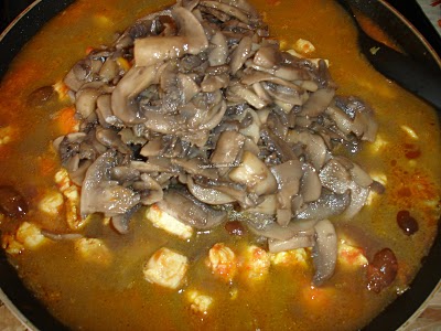 Pui cu legume si curry