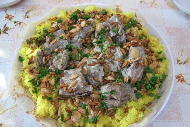 "MANSAF" -Mancarea nationala a Iordaniei