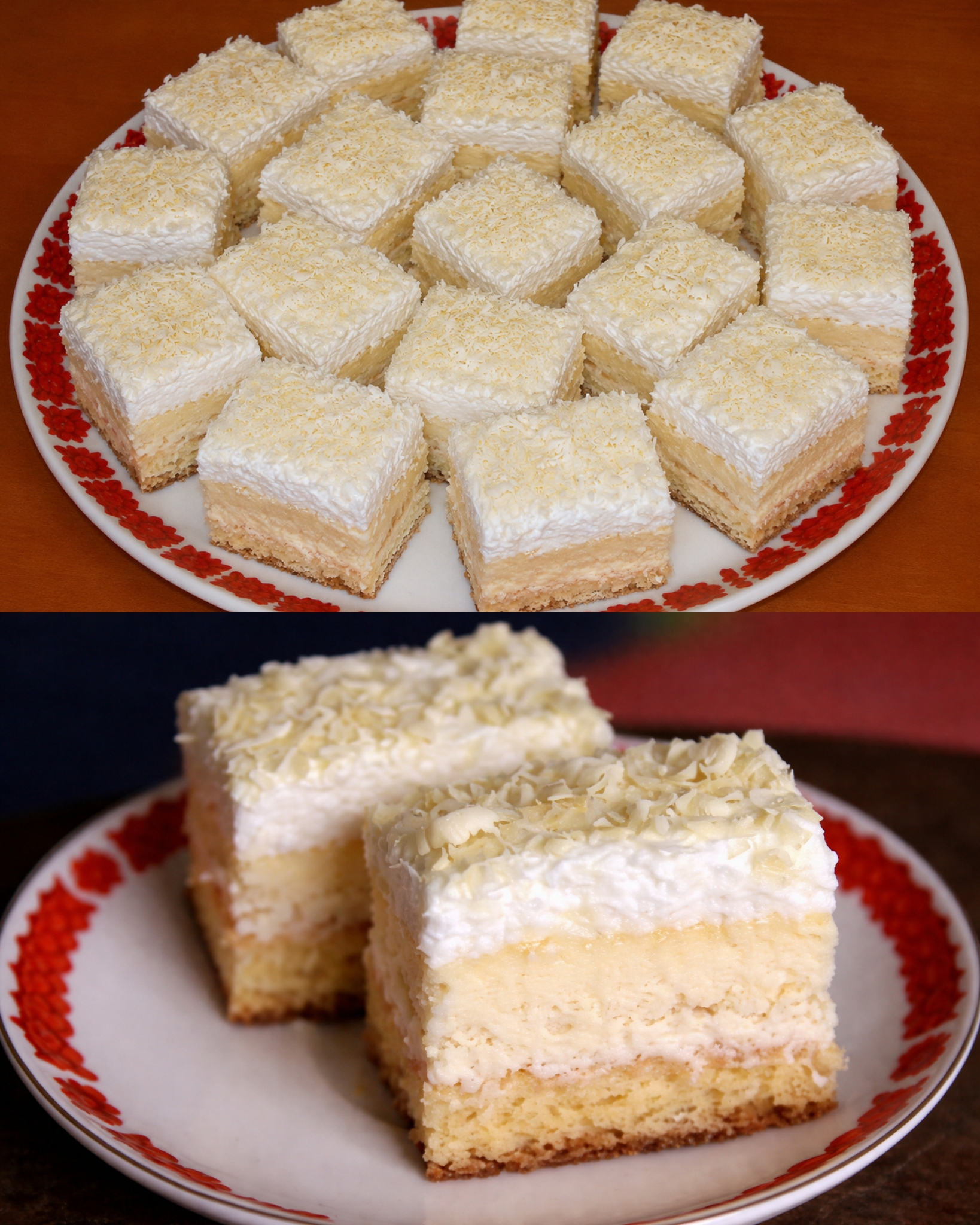 Desert prajitura Fulg de Nea