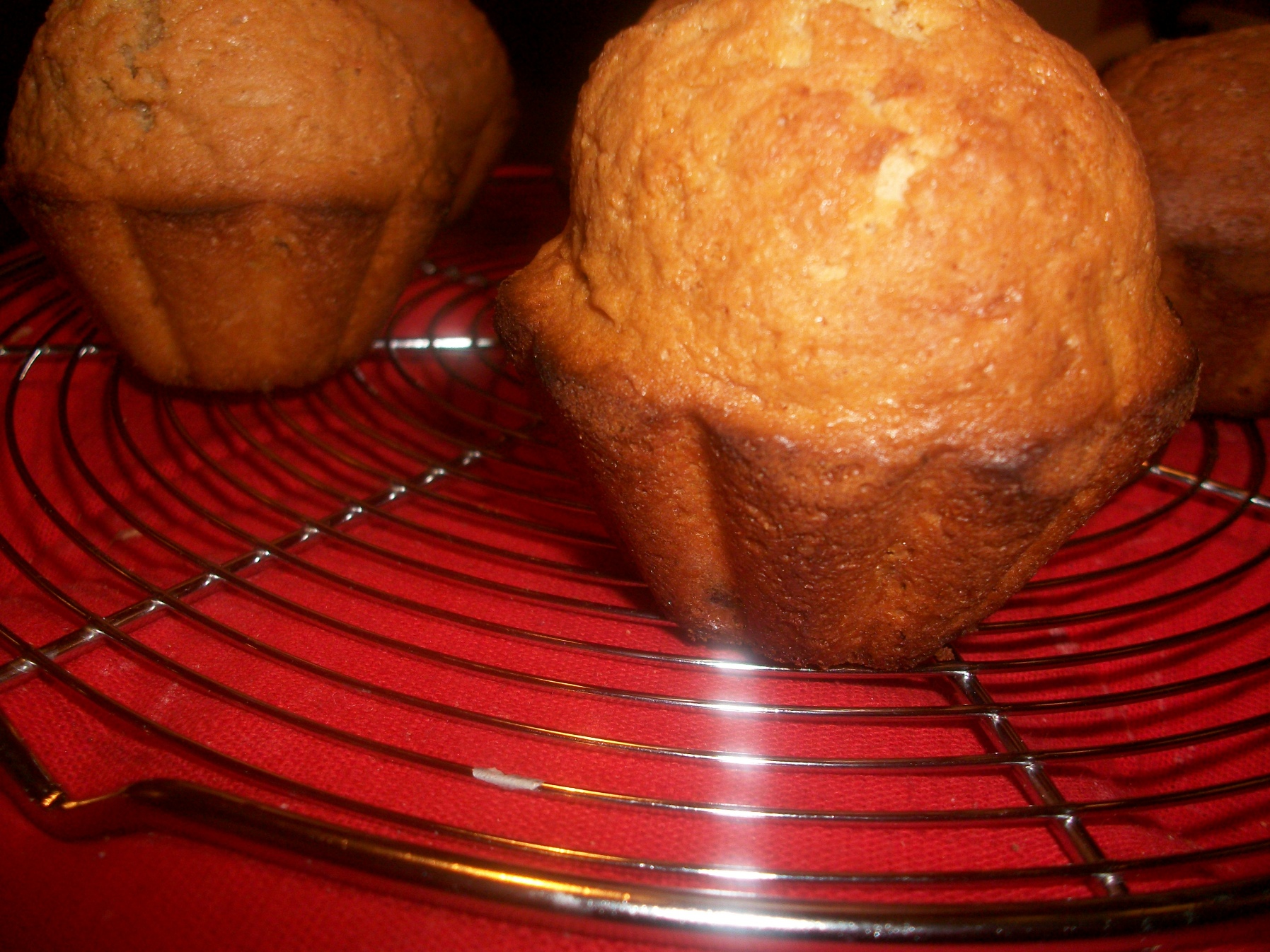 Muffins cu ciocolata si stafide