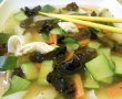 Supa chinezeasca cu pui si champinioane negre-2