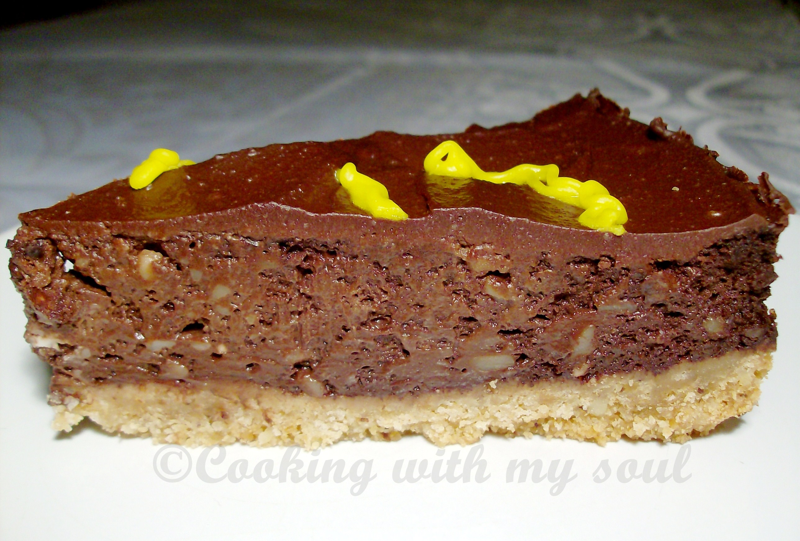 Cheesecake cu cacao