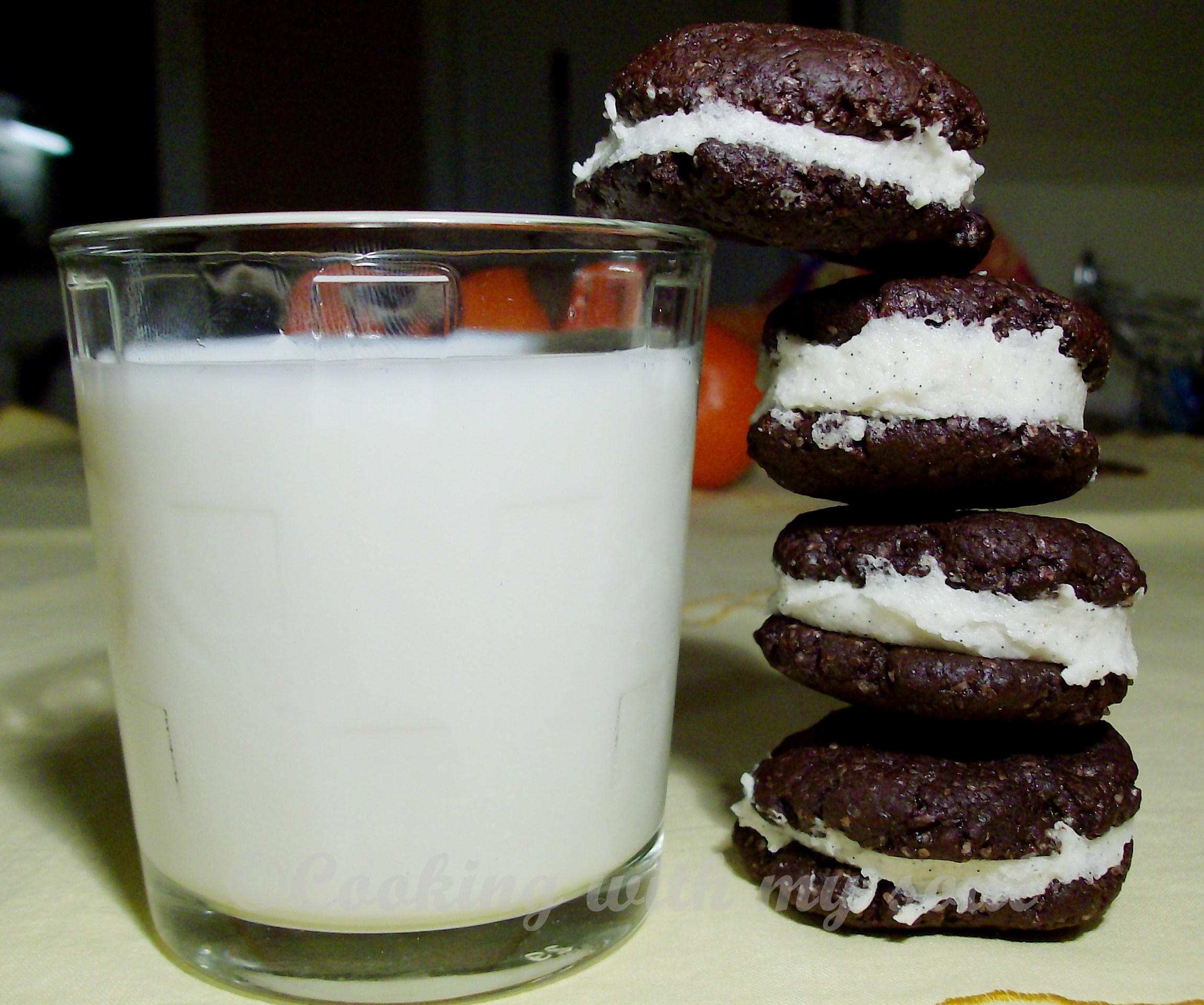 Biscuiti Oreo de casa