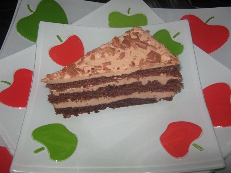 Tort cu mousse de ciocolata