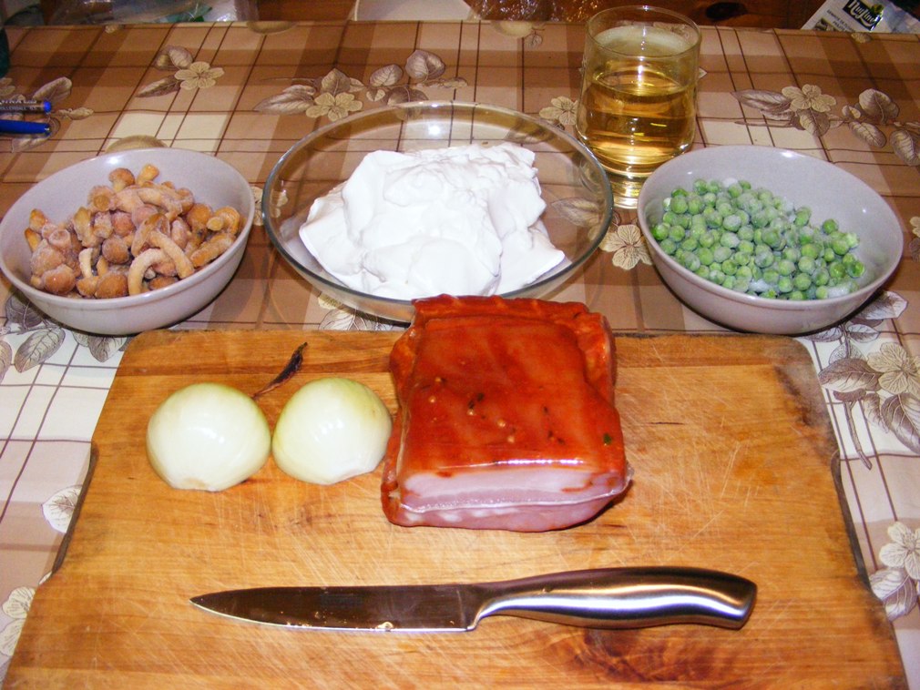 Penne alla boscaiola