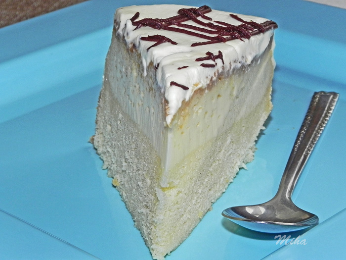 Tort cu crema de zahar ars