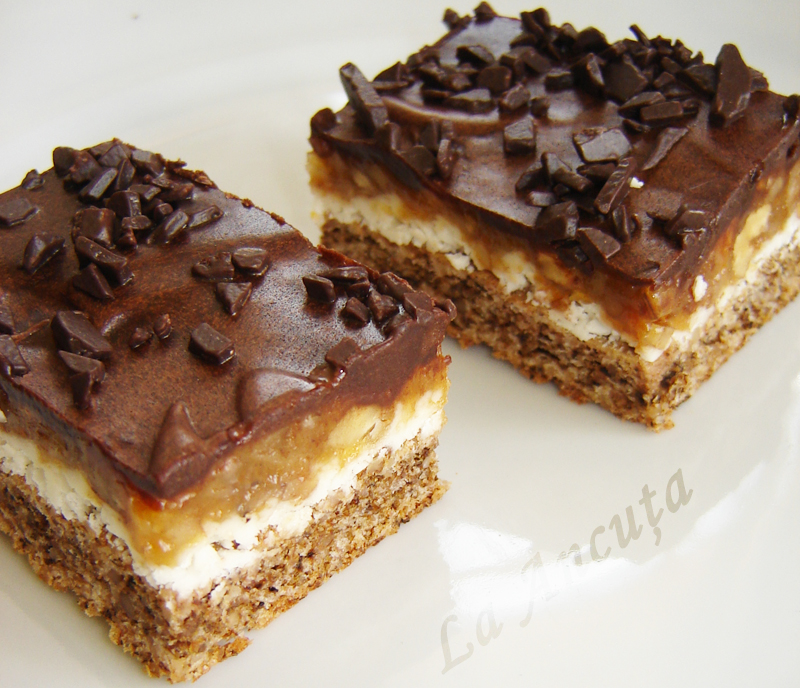 Desert prajitura Snickers