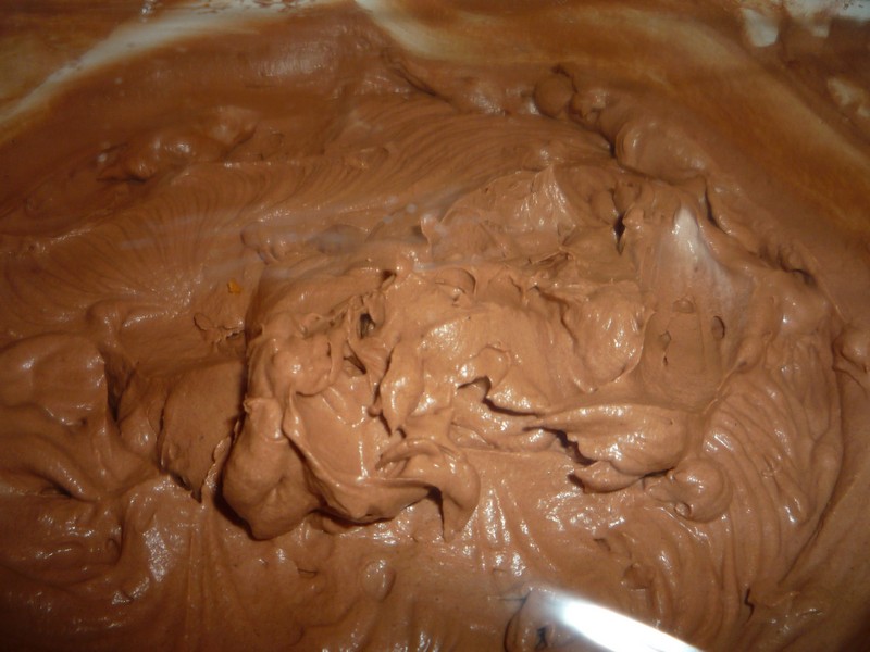 Spuma de ricotta cu nutella