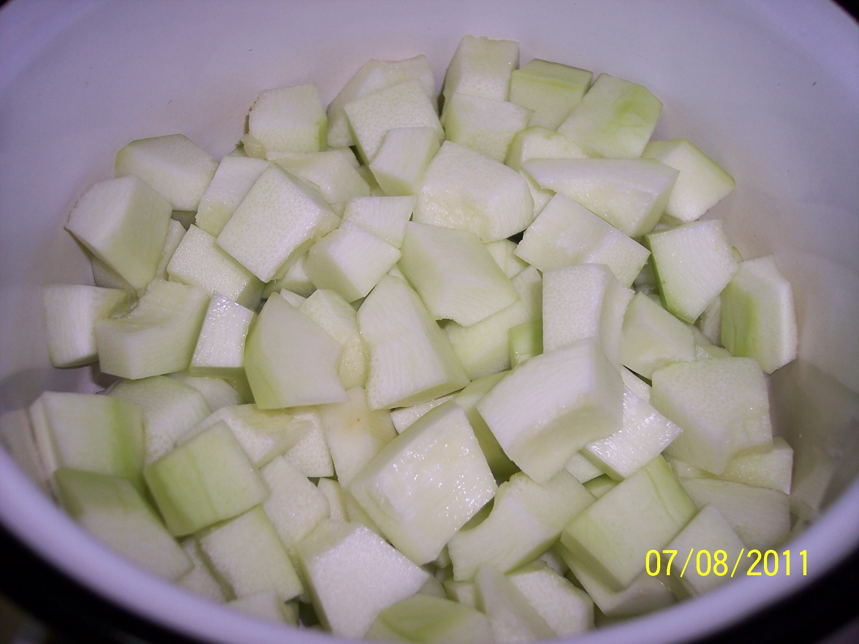 Salata de vinete si dovlecei cu maioneza