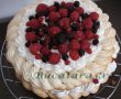 Pavlova cu fructe de padure-4