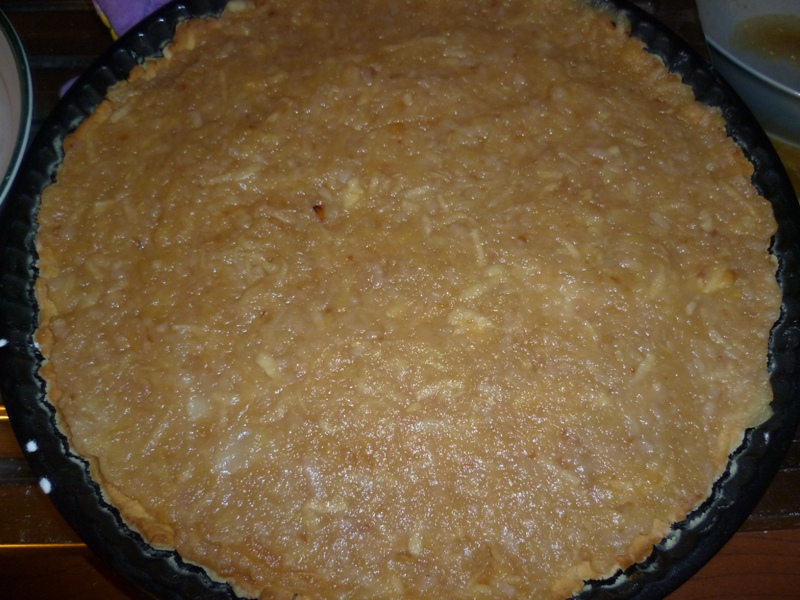 Crostata cu mar ( TARTA)