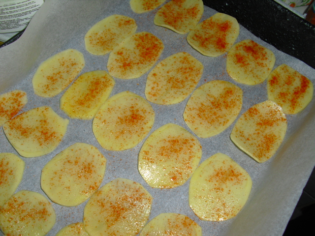 Chipsuri din cartofi fara ulei