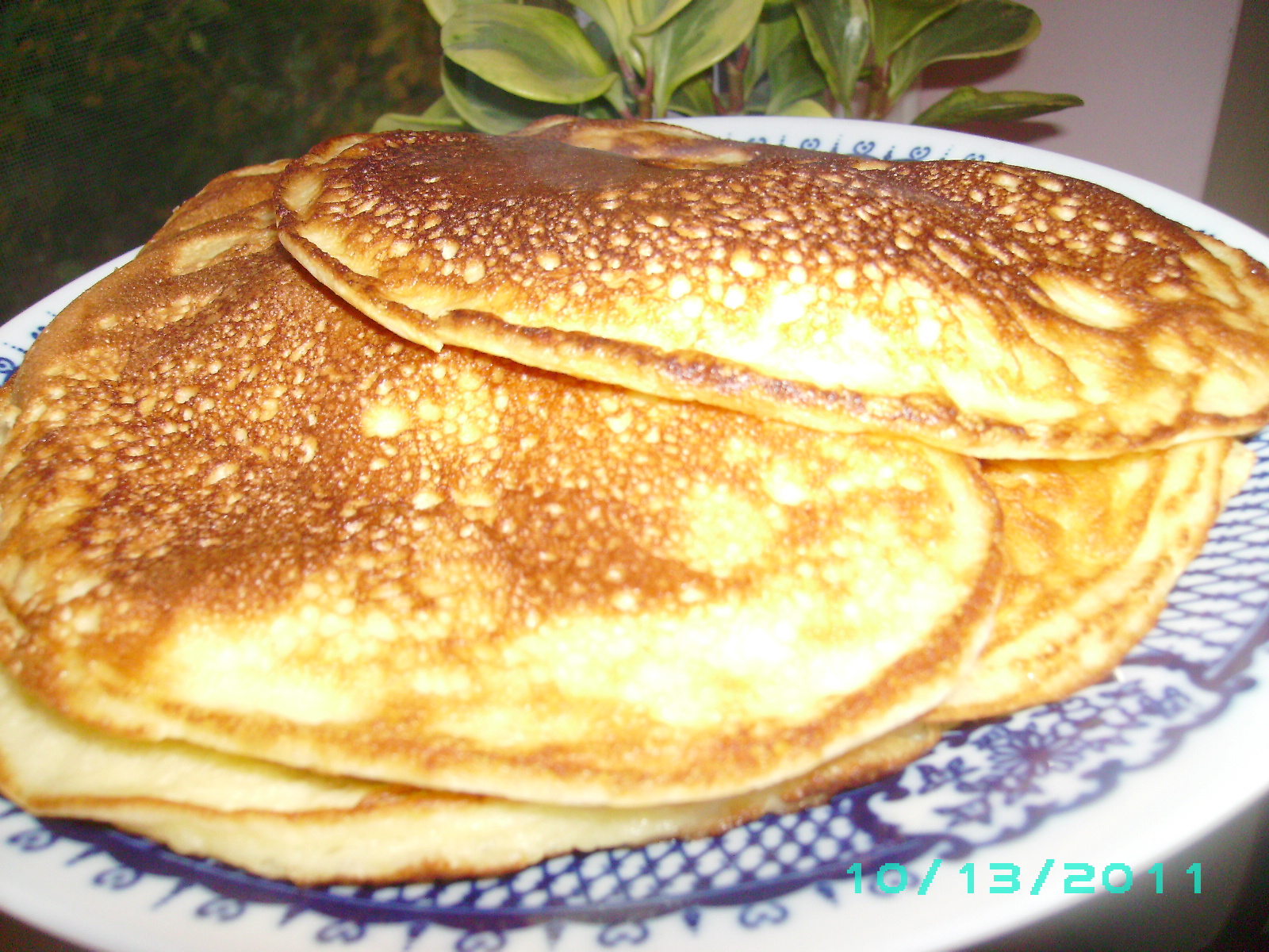 Pancakes cu şuncă şi ciuperci