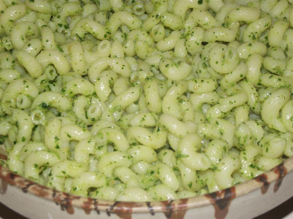 Paste cu pesto de pătrunjel