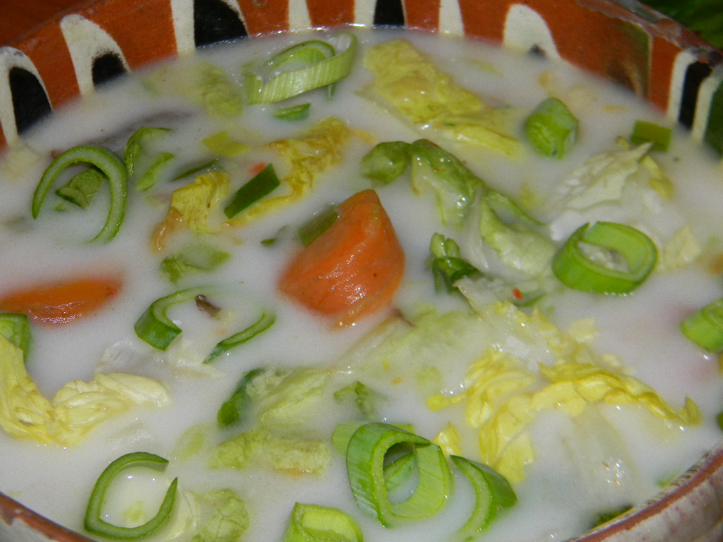 Ciorba de salata verde cu praz