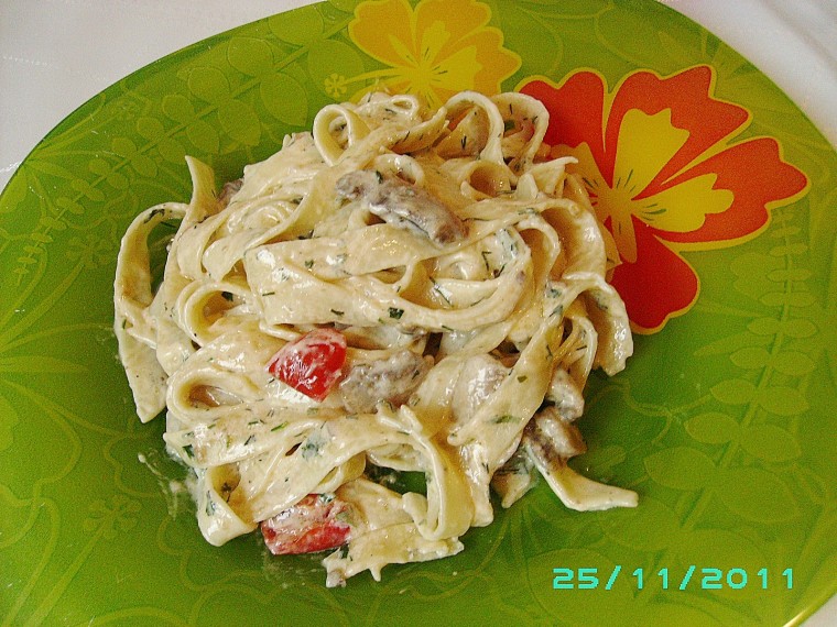 Tagliatelle cu ciuperci