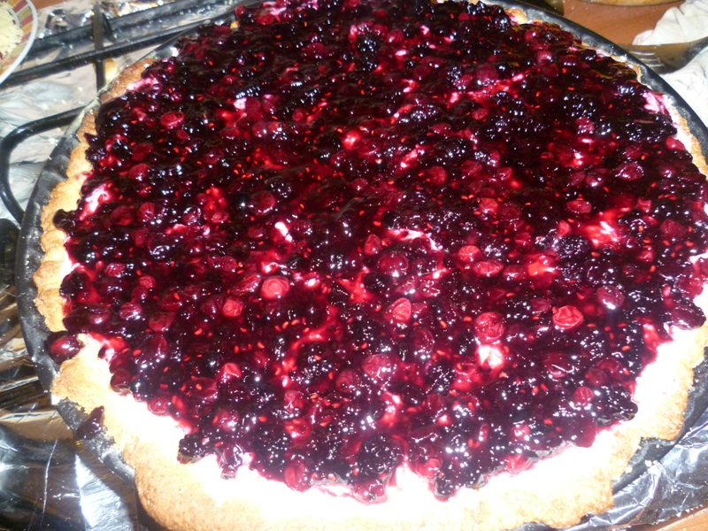 Tarta cu fructe de padure