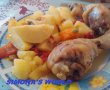 Pulpe de pui cu legume in vas roman-6