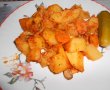 Tocana de cartofi cu ciuperci la cuptor-4