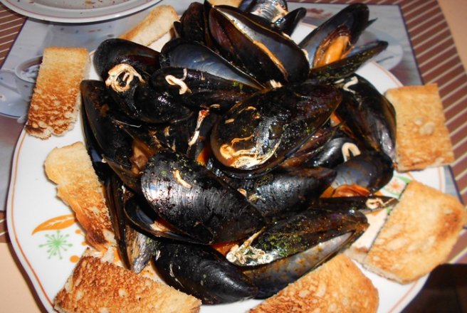 Cozze alla marinara