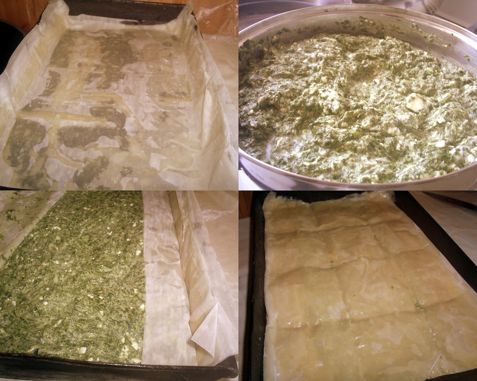 Spanakopita (Placinta cu spanac)