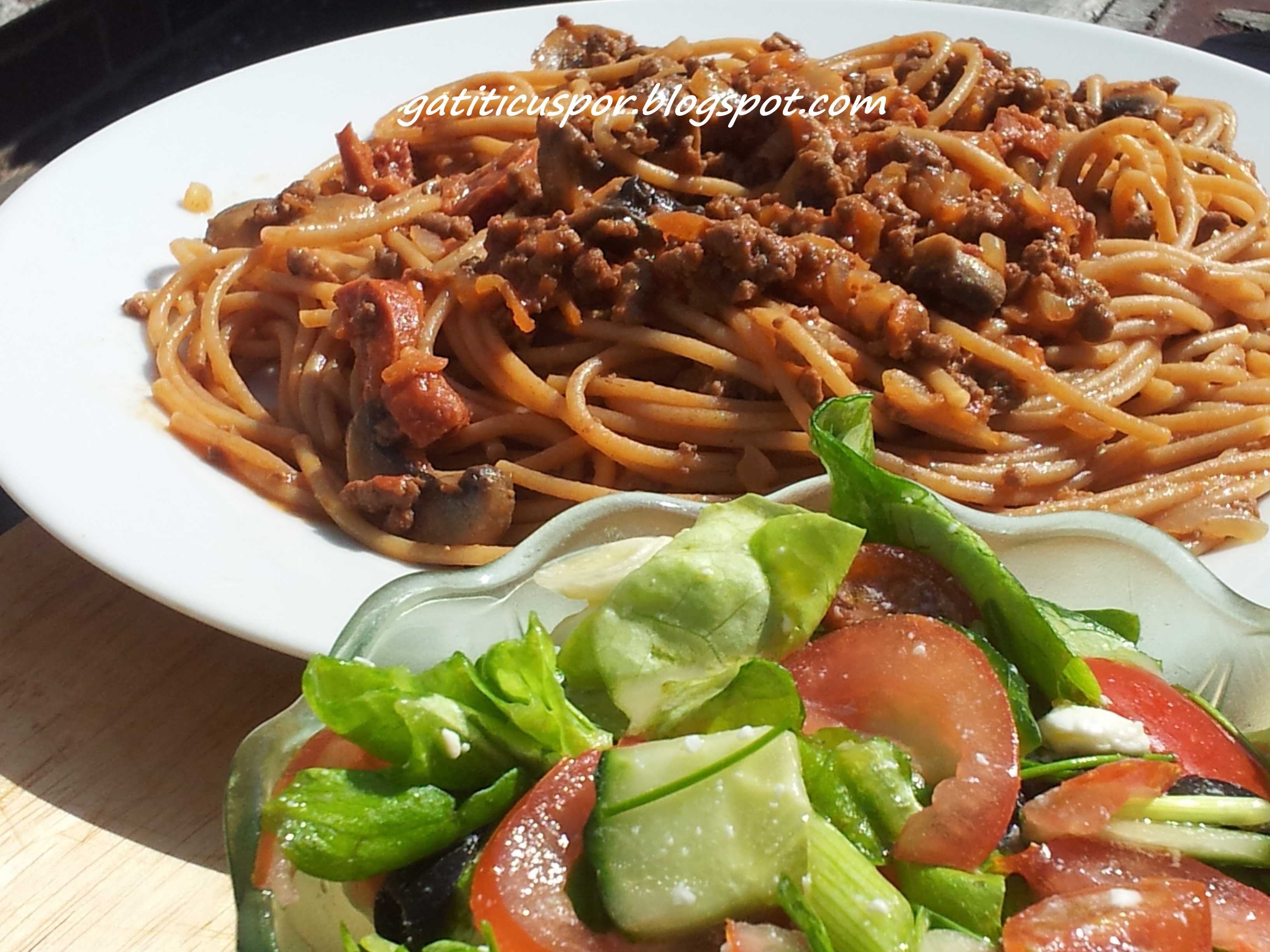 Spaghetti Bolognese a la Ana