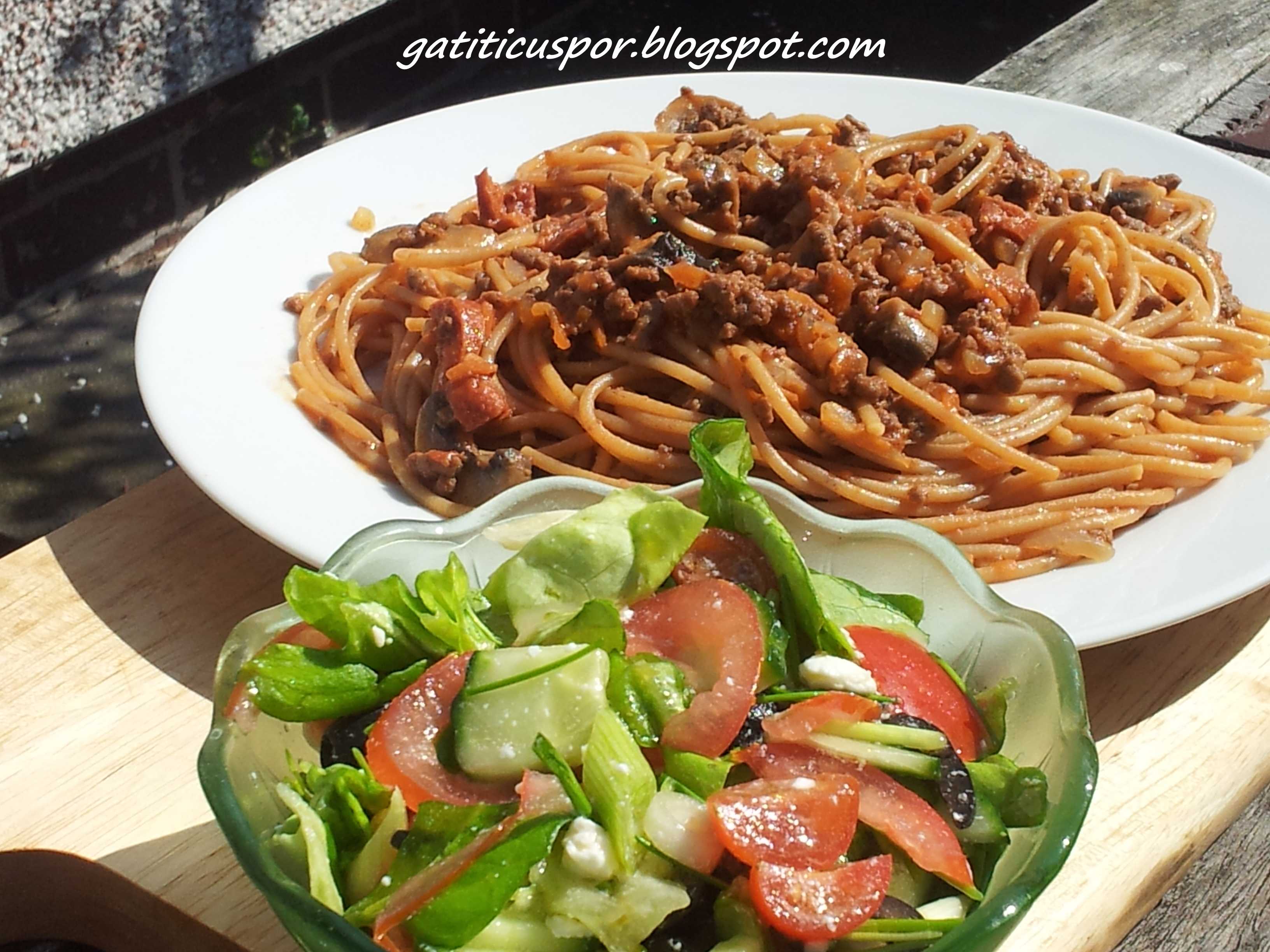 Spaghetti Bolognese a la Ana