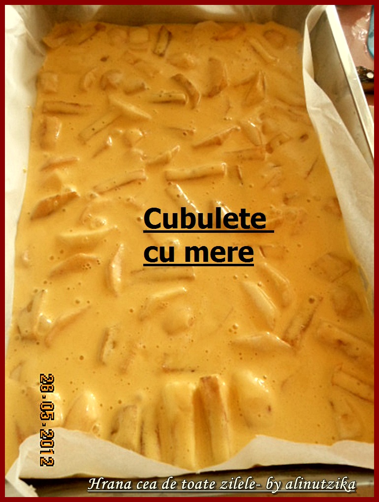 Cubulete cu mere