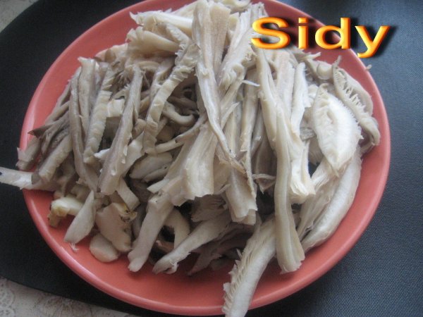 Bors din ciuperci pleurotus