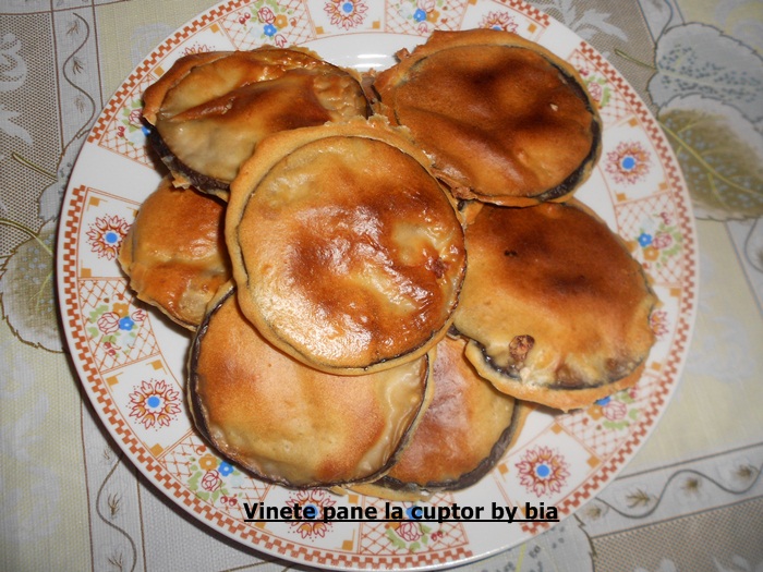 Vinete pane la cuptor