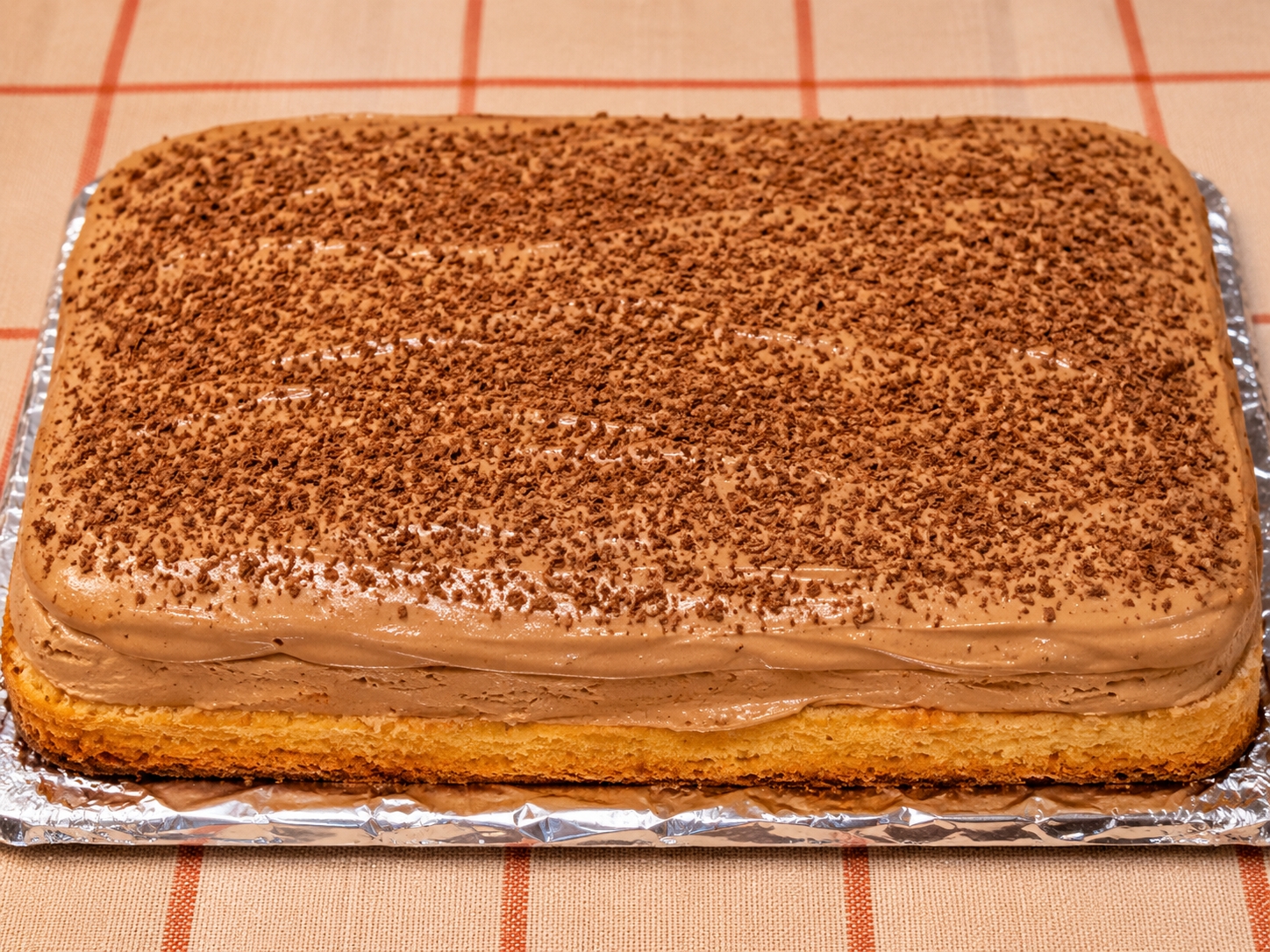 Desert prajitura cu spuma de ness si caramel