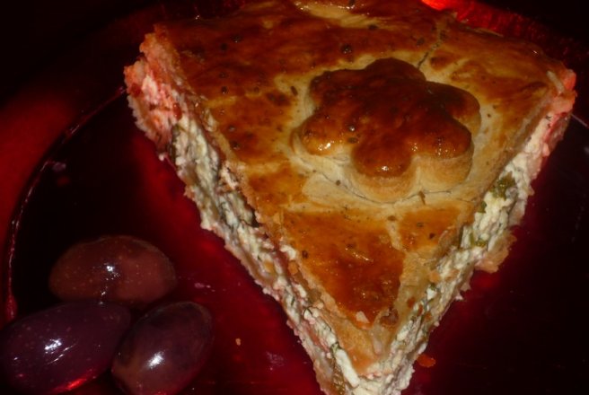 Tarta foietaj cu branza