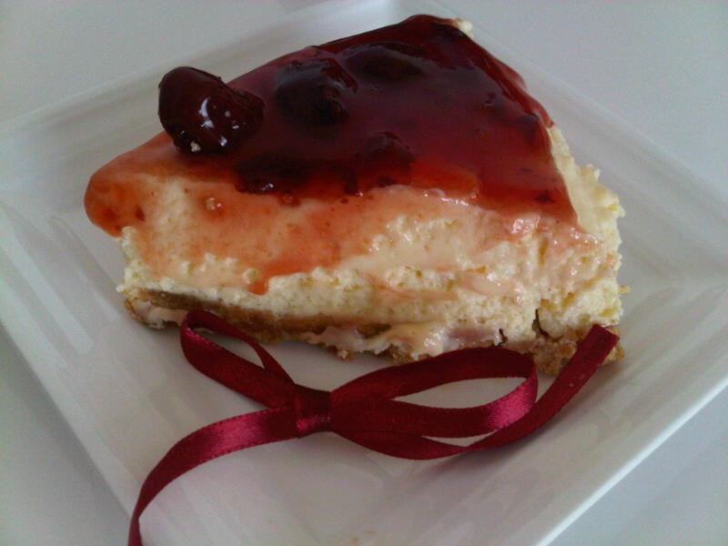 Cheesecake cu visine