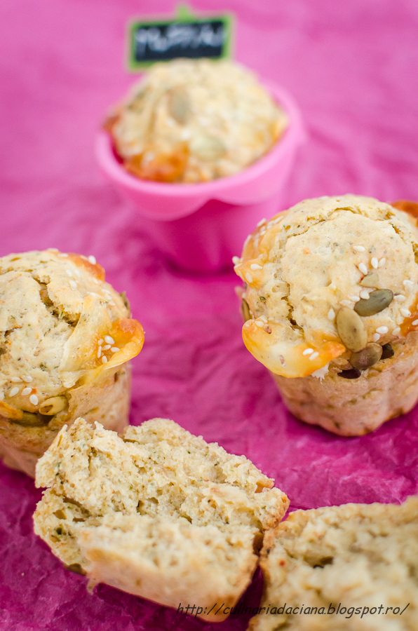 Mozzarella & herbs muffins