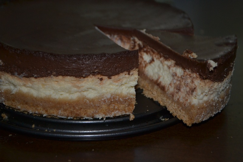 Cheesecake cu ciocolata