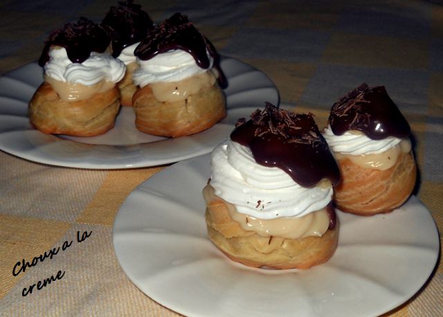 Choux a la creme