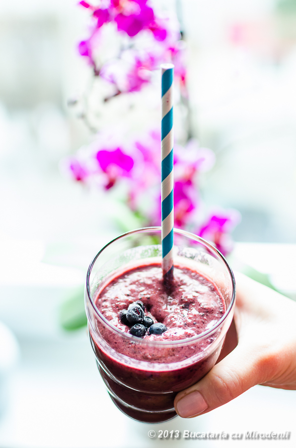 Blueberry smoothie