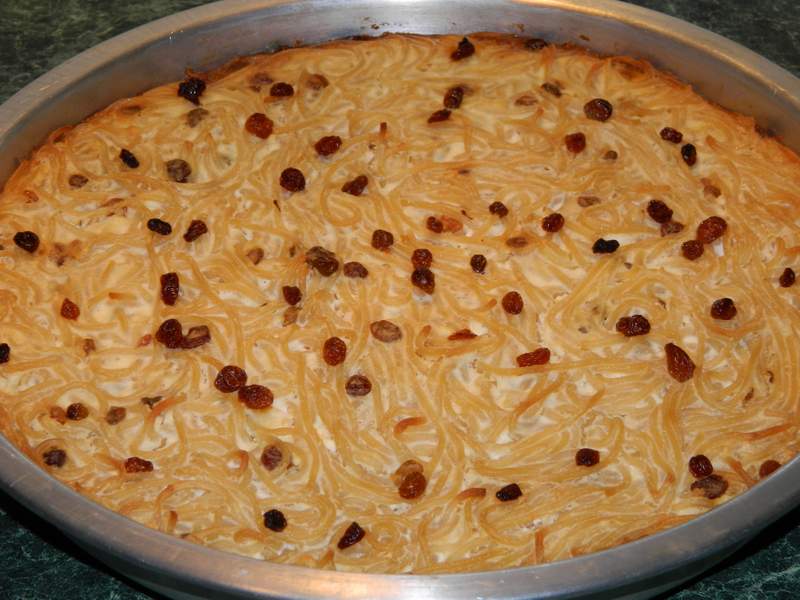 Budinca dulce de spaghete